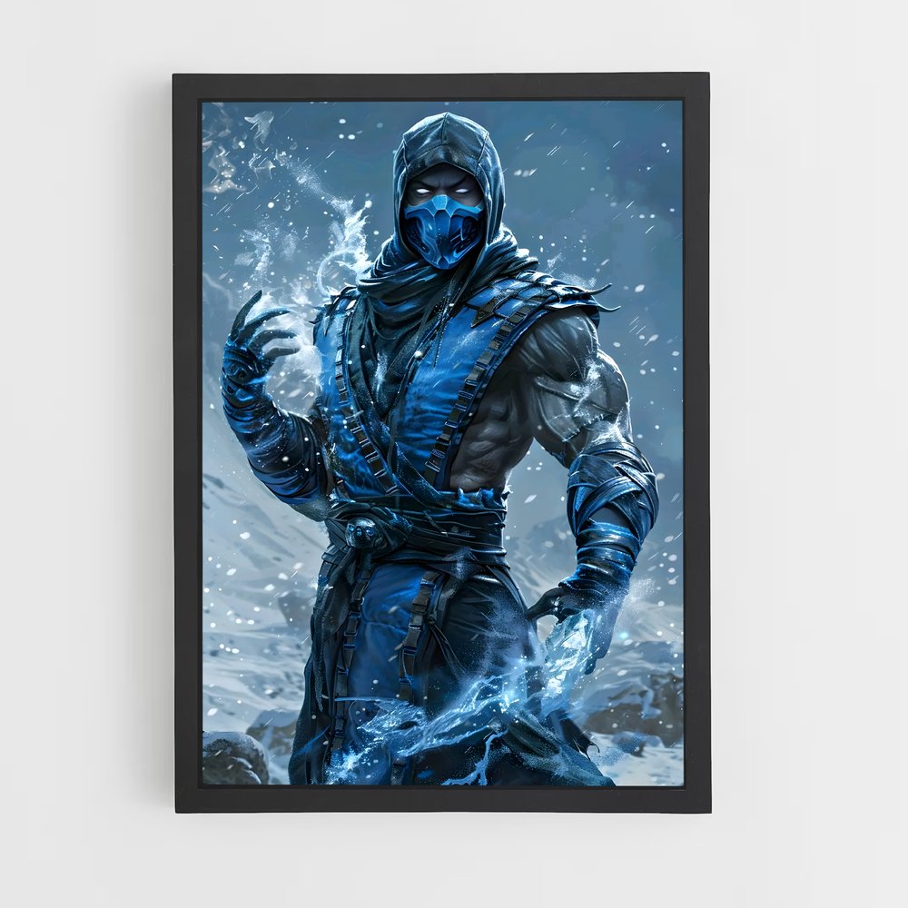 Poster Hiver Glacial – affiche Mortal kombat (vue 2)